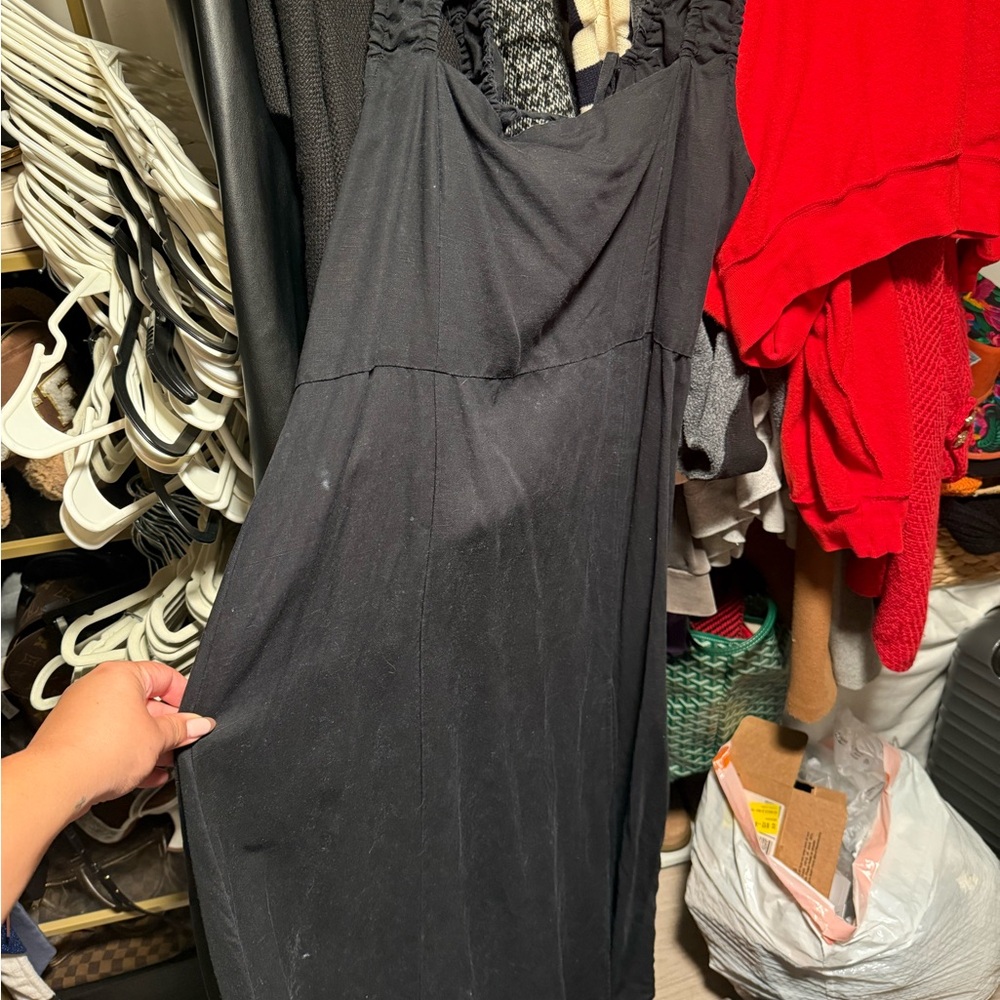 Zara black dress